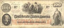 Confederate $100
